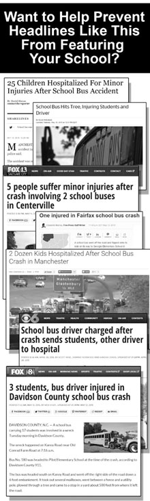 Stop School Bus Accident Headlines